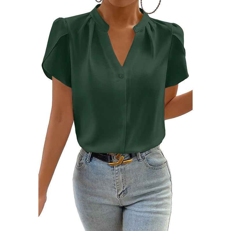 V-neck Shirt For Women by VA