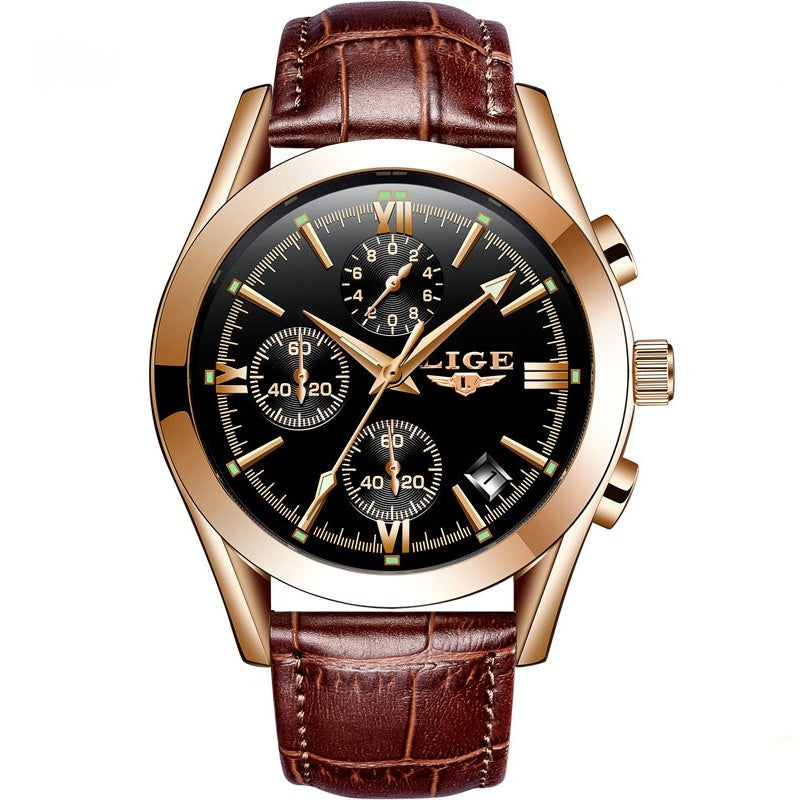 Men Multifunction Quartz Watch by VA