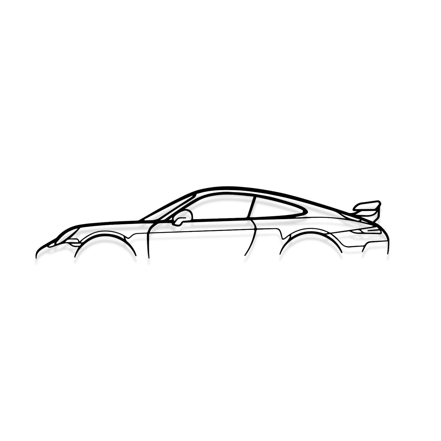 Car Wall Decoration Gold by VA