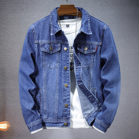 Men Denim Coat by VA