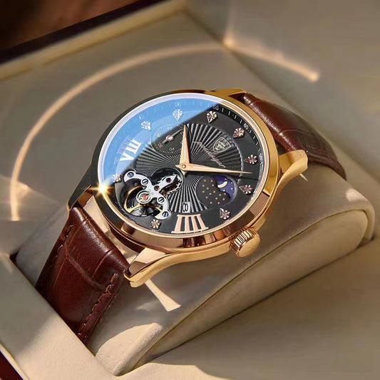 Men Ultra-thin Luminous  Watch by VA