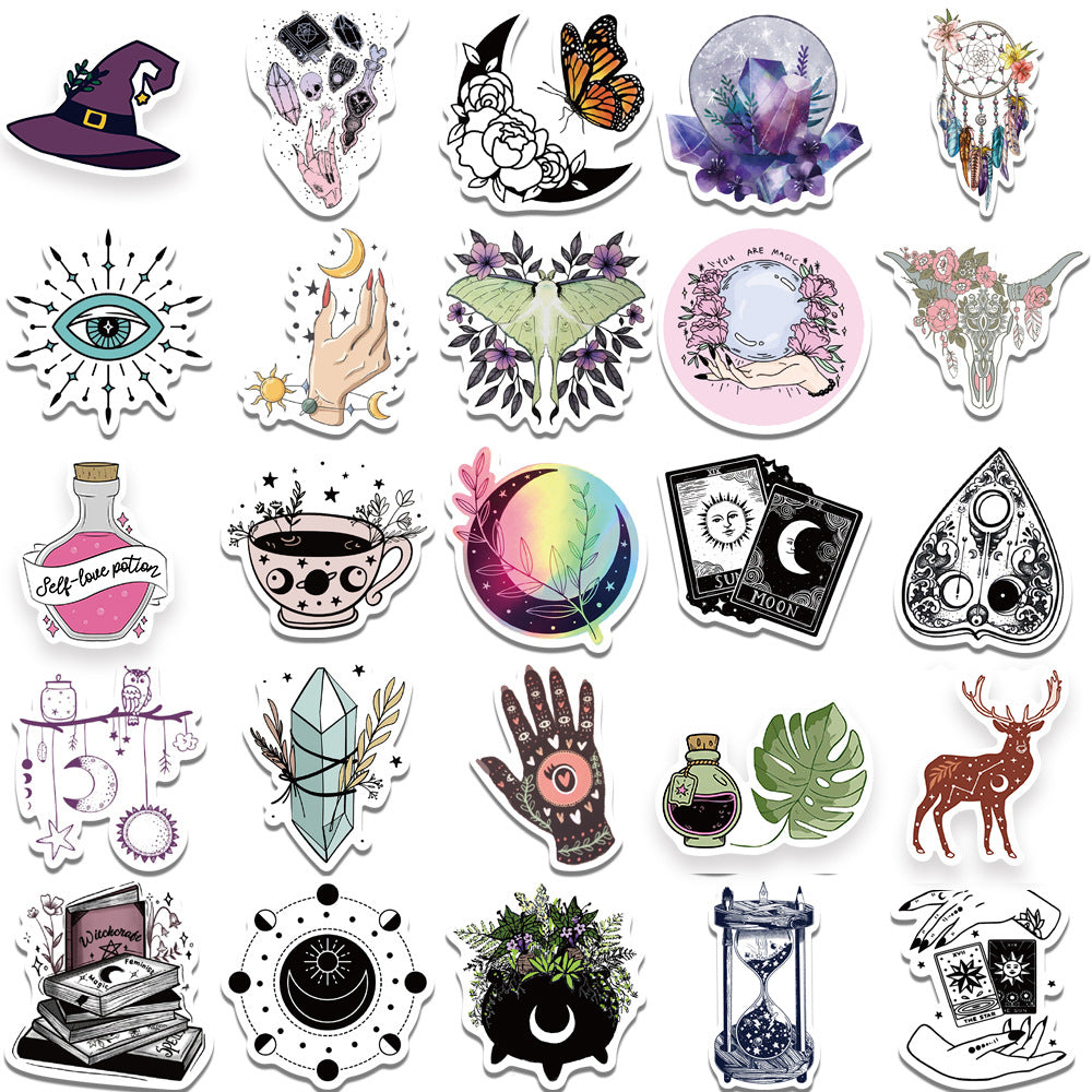 Wizard Graffiti Stickers BY VA