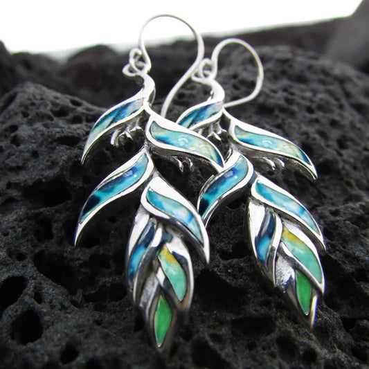 Elegant Leaf Earrings by VA