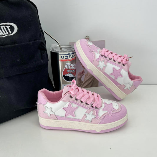Artistic Style Star Pattern Sneakers by VA