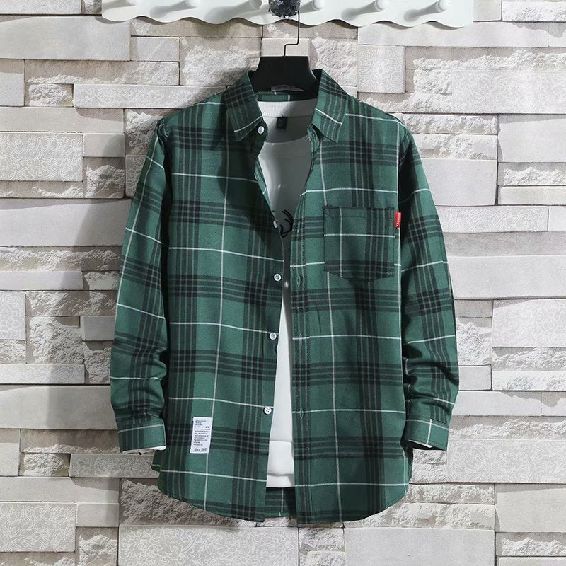 Men's New Spring Long Sleeve Shirt