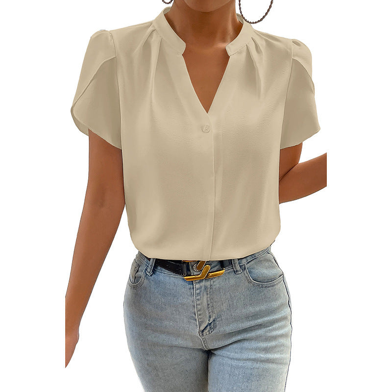 V-neck Shirt For Women by VA