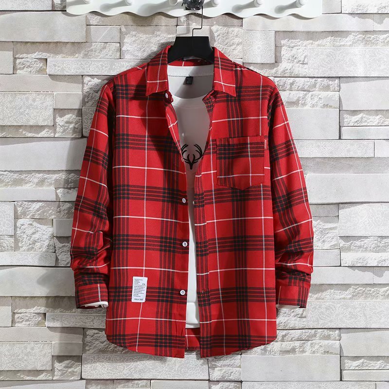 Men's New Spring Long Sleeve Shirt