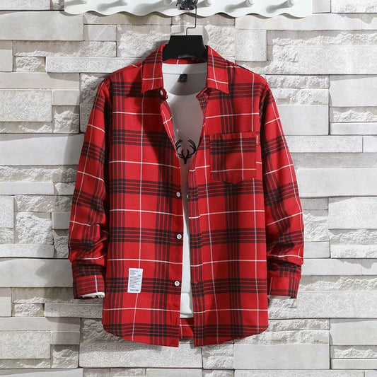 Men's New Spring Long Sleeve Shirt
