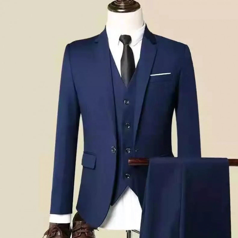 Men Three-piece Suit Set by VA