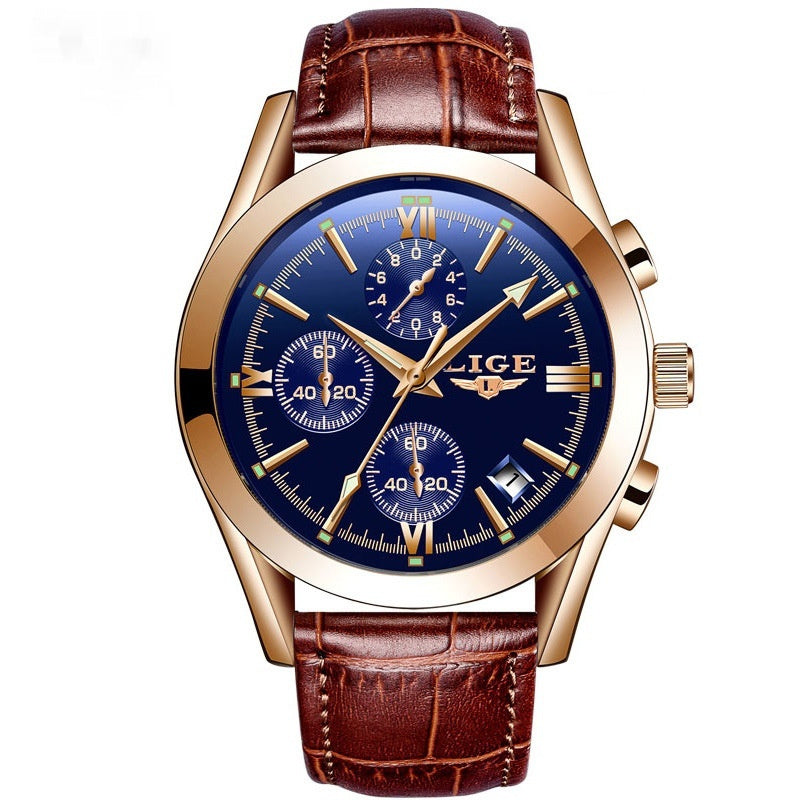 Men Multifunction Quartz Watch by VA
