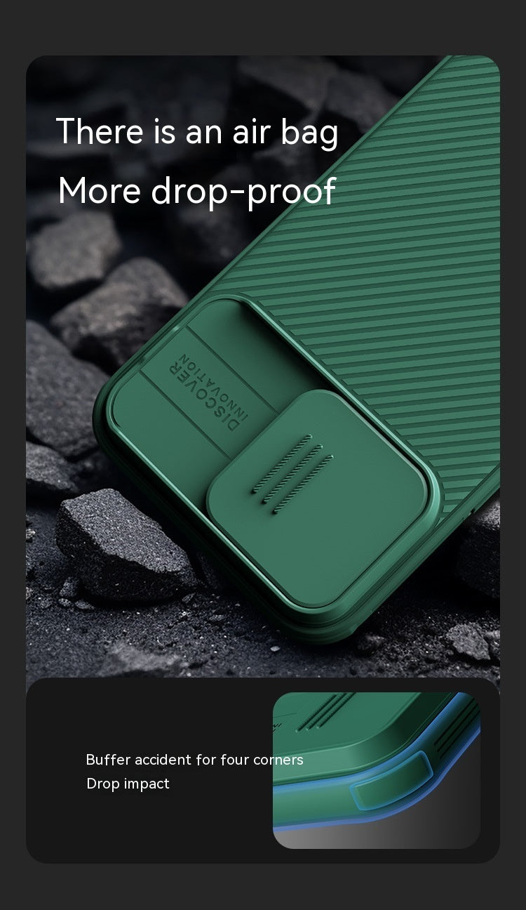 Mobile Phone Lens Slide Protective Case BY VA