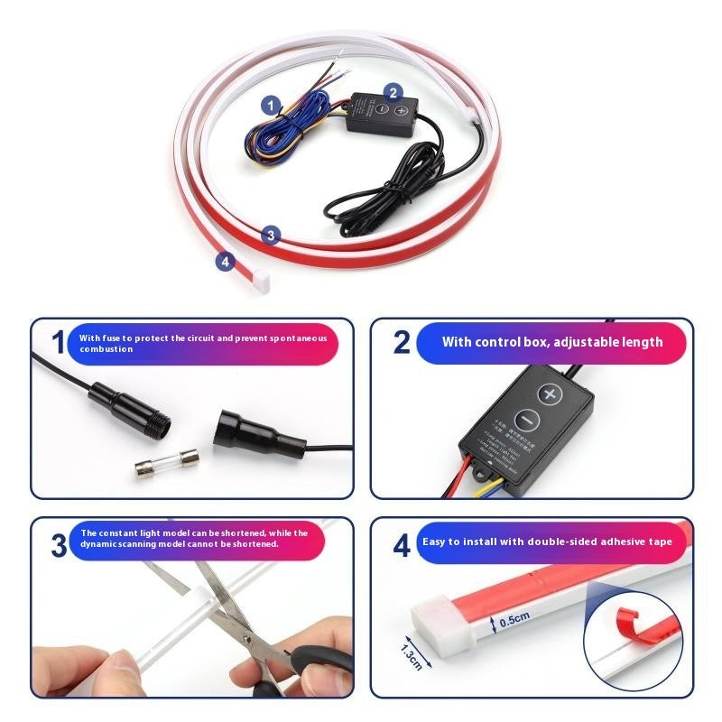 Car Dynamic LED Light BY VA